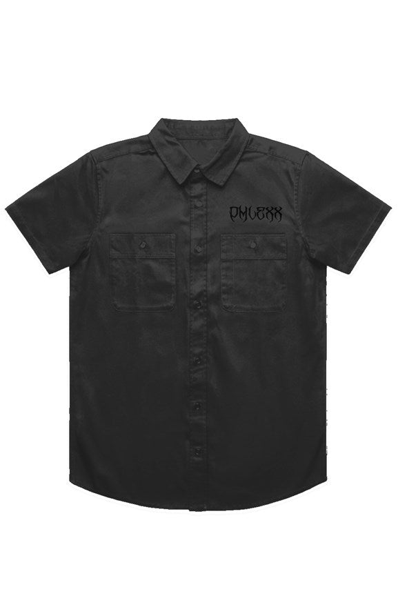 Black " Work " Shirt