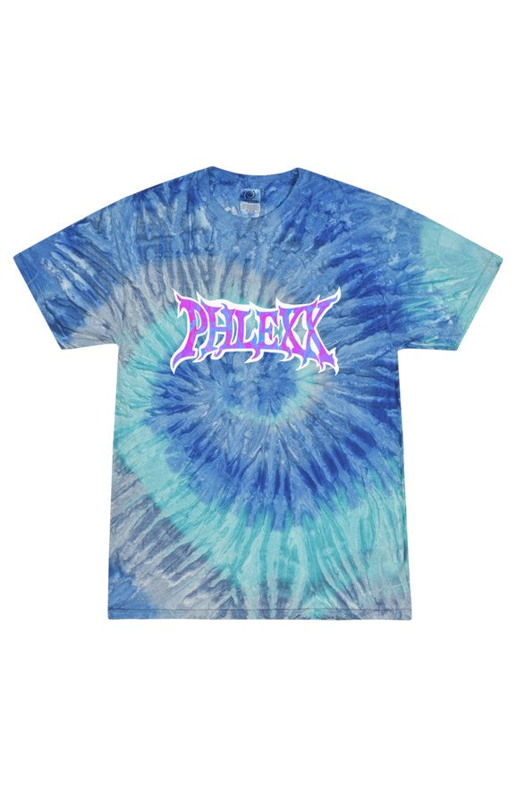 Blue " Ocean Tie Dye " Tee