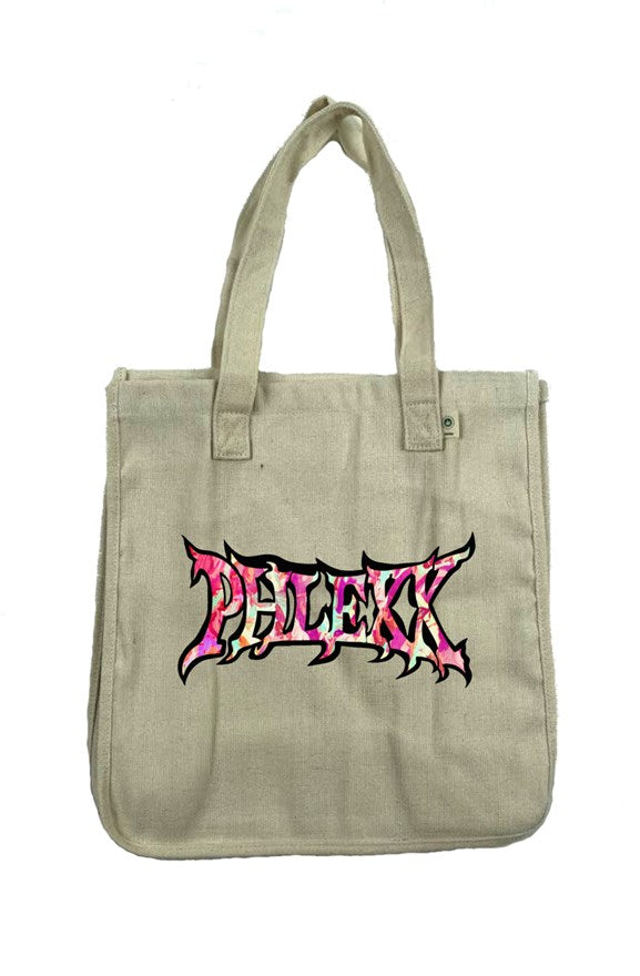 Sand "Pink Stretch" Tote