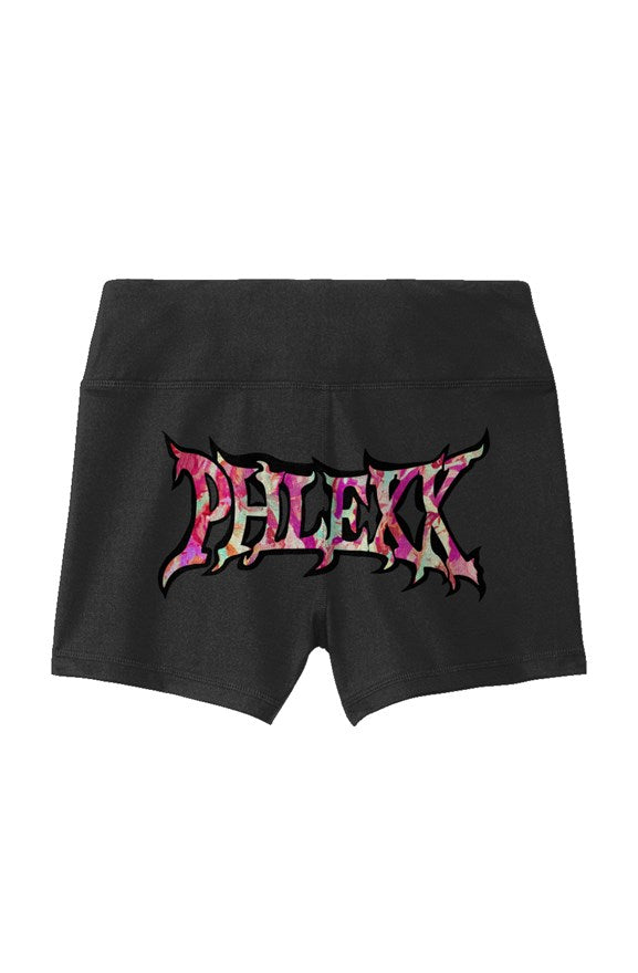 Ladies "Pink Stretch" Fitness Shorts