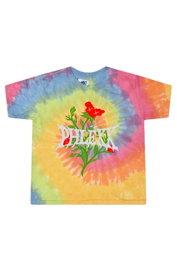 Tie-Dye "Rose" Crop Tee