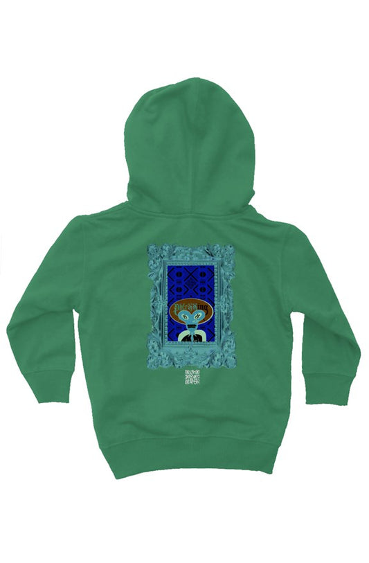 Kids Green “Crackin Codes” Hoodie