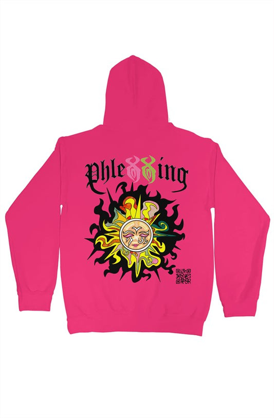 Pink "Medusa Sun" Hoodie