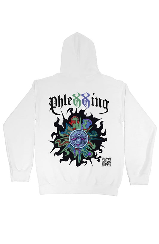 White "Dark Medusa" Hoodie