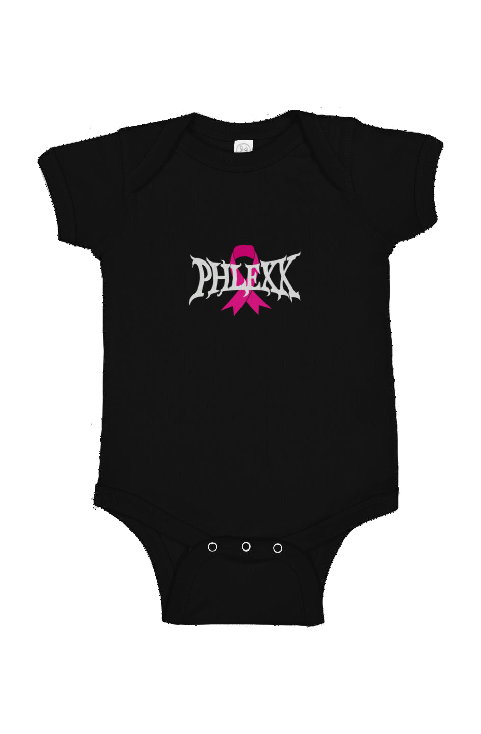 Black “Breast Cancer” Infant Bodysuit