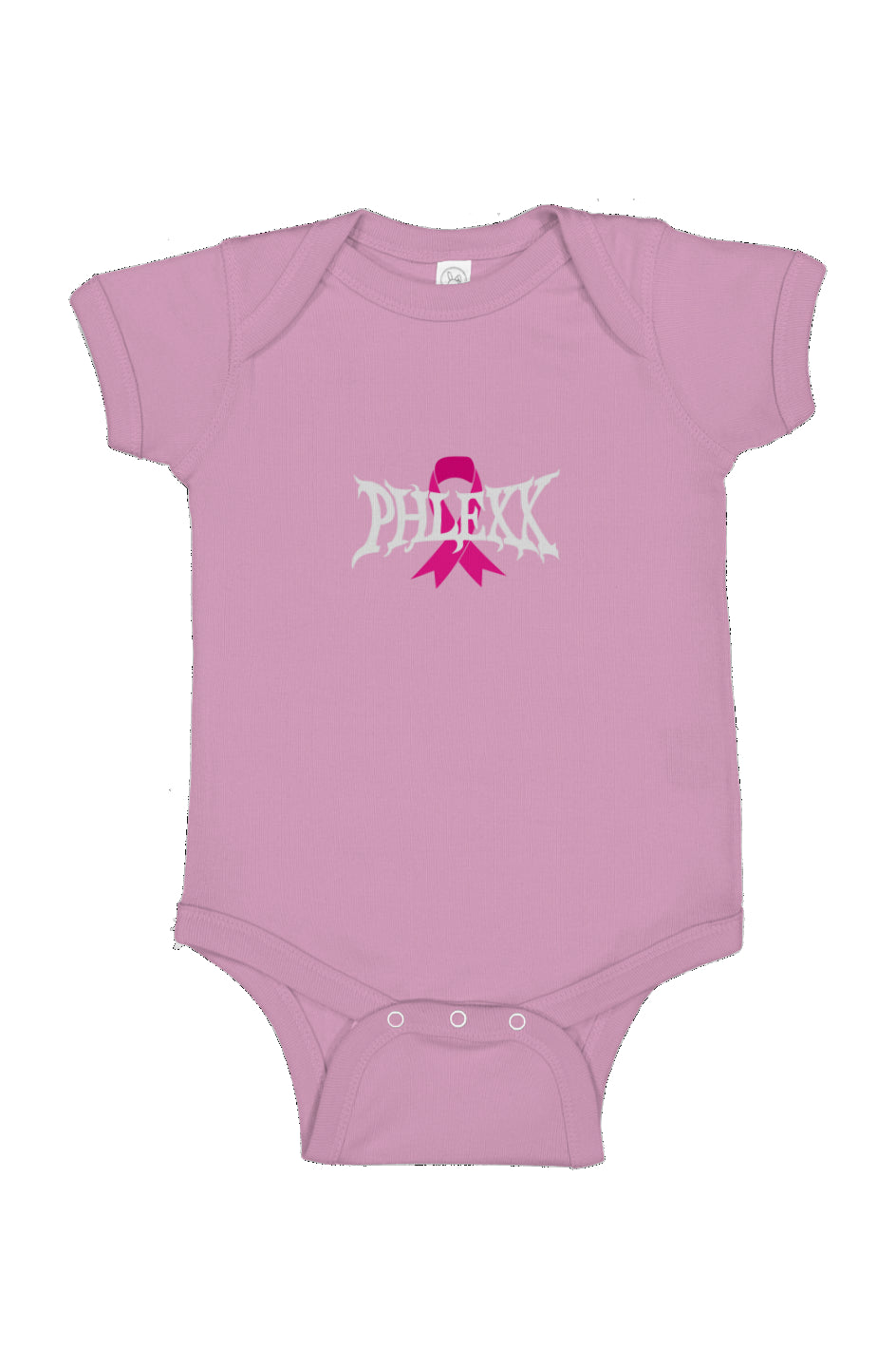 Pink “Breast Cancer” Infant Bodysuit