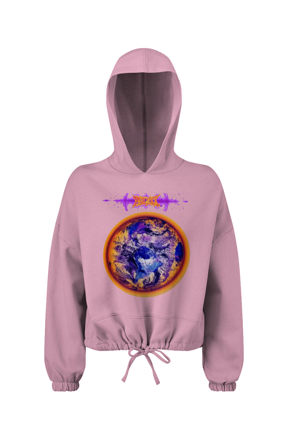 Ladies Pink PB&J “ PhlexxWorld “ Hoodie