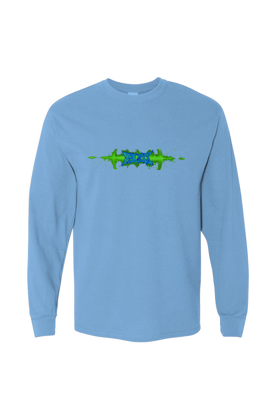 Sky Blue “ PhlexxWorld “ Long Sleeve Tee