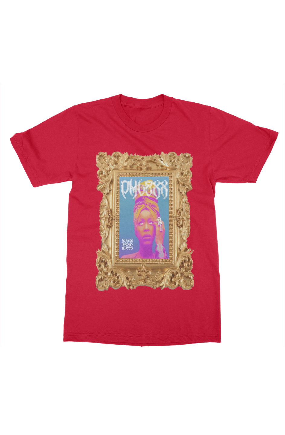 Red “BADU” Tee