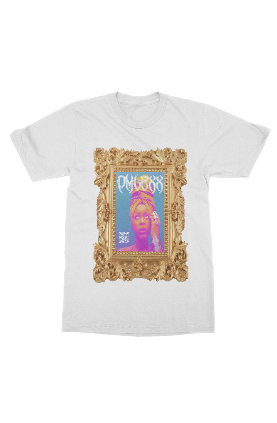 White “ BADU” Tee