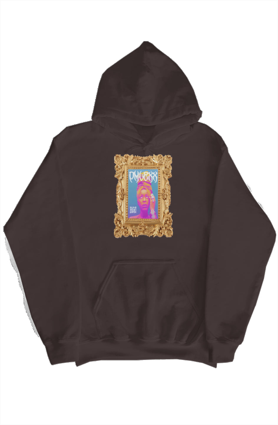 Chocolate “BADU” Hoodie