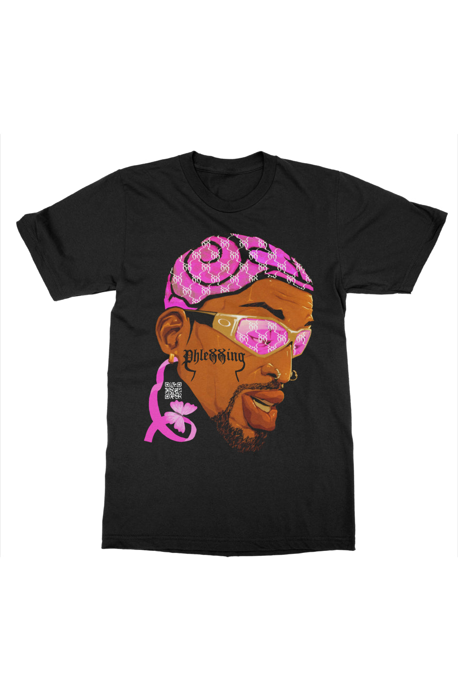 Black Pink “Rodman” Tee