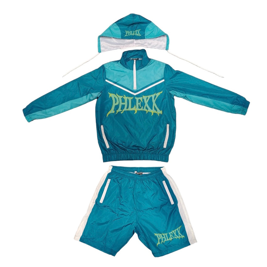 “ Aqua Earth “ Windbreaker Set